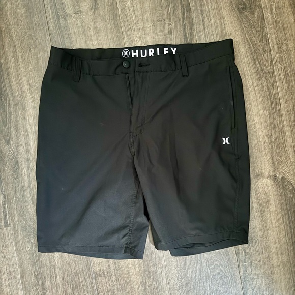 Men’s Black Hurley shorts size 36 - Picture 1 of 1